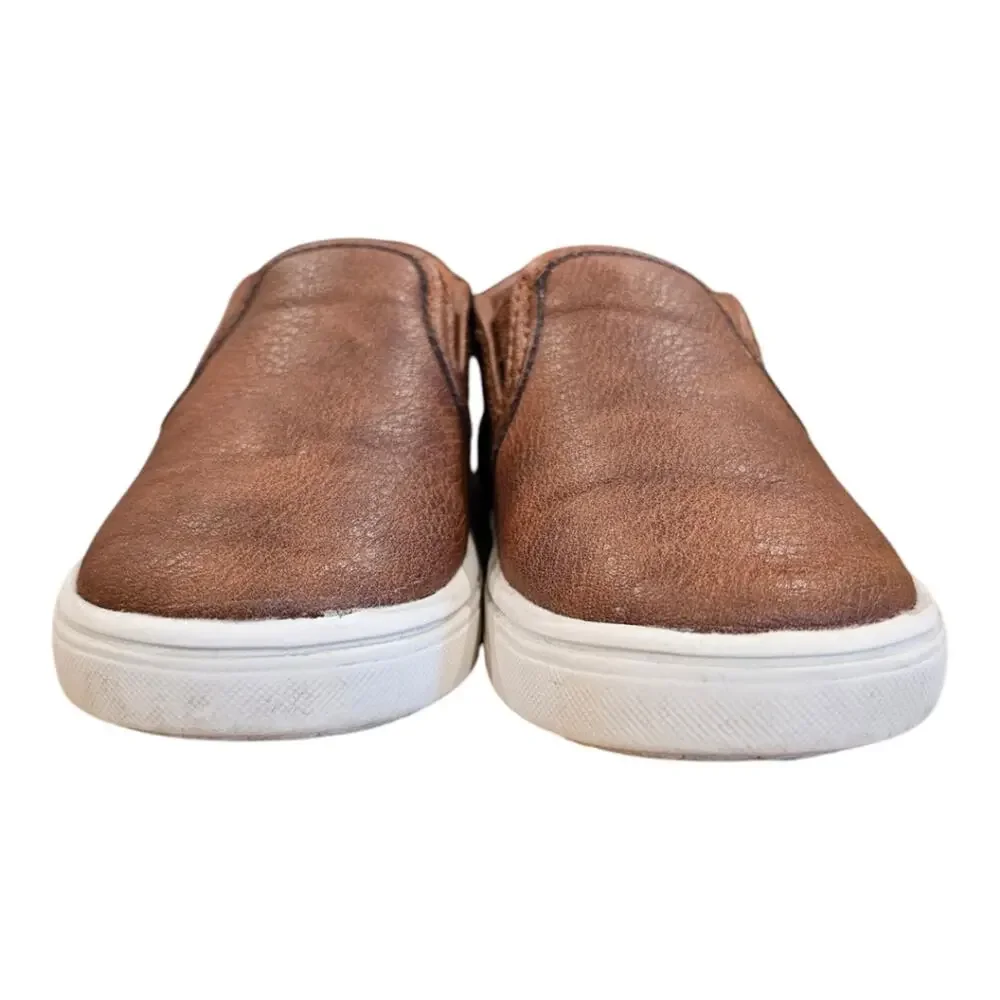 Carter's Simple Joys Faux Leather Slip On Boys Sneakers Toddler 7M